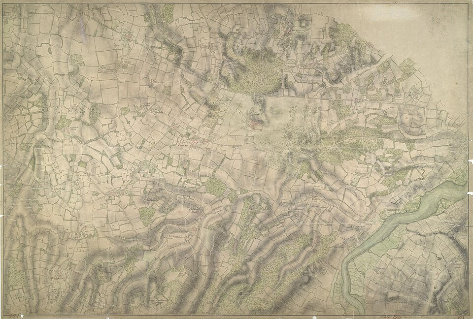 UK Vintage Map - Cobham Kent