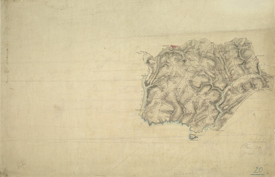 UK Vintage Map - River Erme Devon