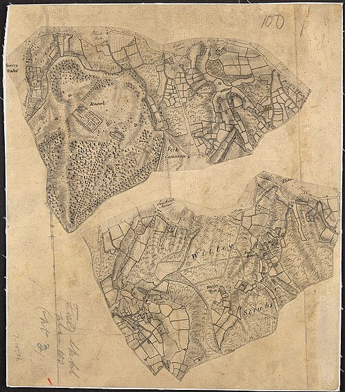 UK Vintage Map - Sevenoaks Kent