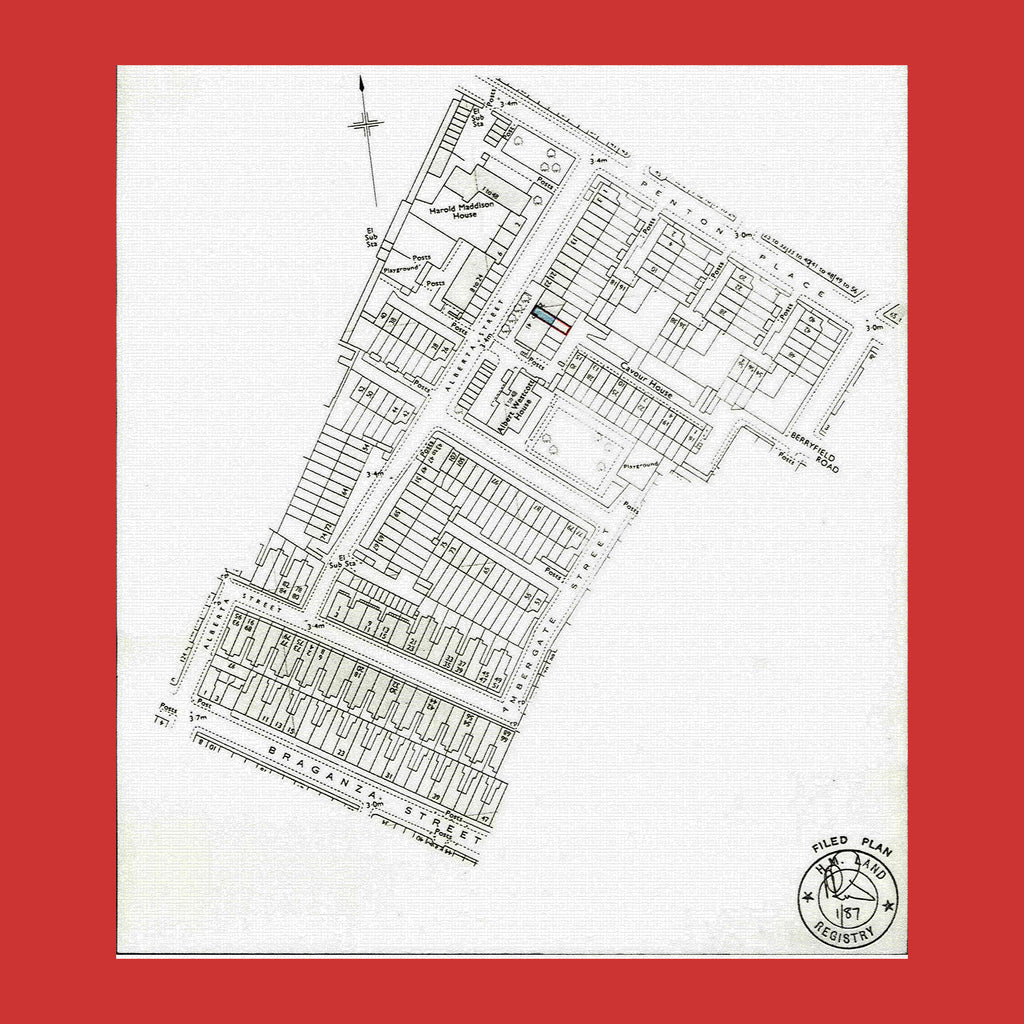 Craquelure Title Plan